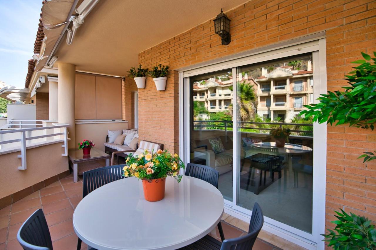 Apartamento Estrella Del Mar 100M De La Playa 2 Terrazas Garage ベナルマデナ エクステリア 写真