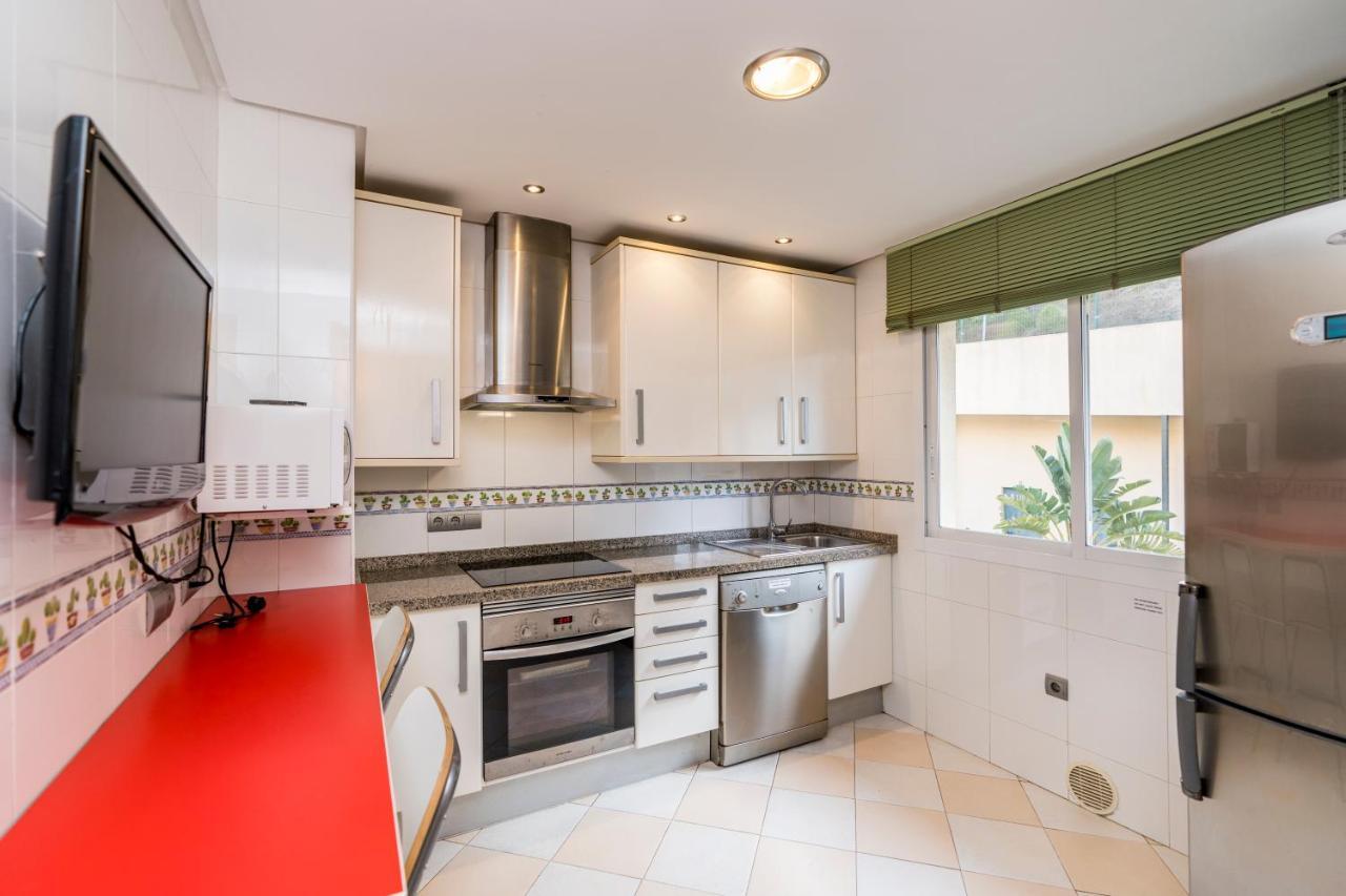 Apartamento Estrella Del Mar 100M De La Playa 2 Terrazas Garage ベナルマデナ エクステリア 写真